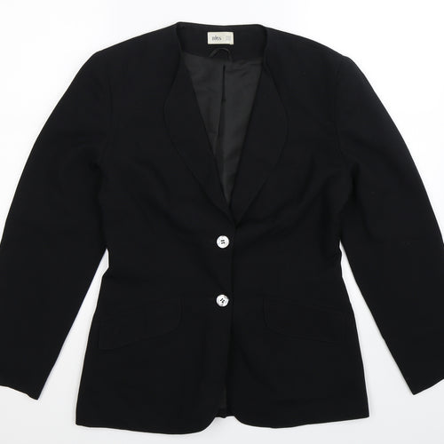 BHS Womens Black   Jacket Blazer Size 10