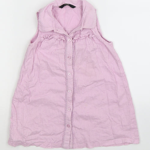 George Girls Pink   Shirt Dress  Size 2-3 Years