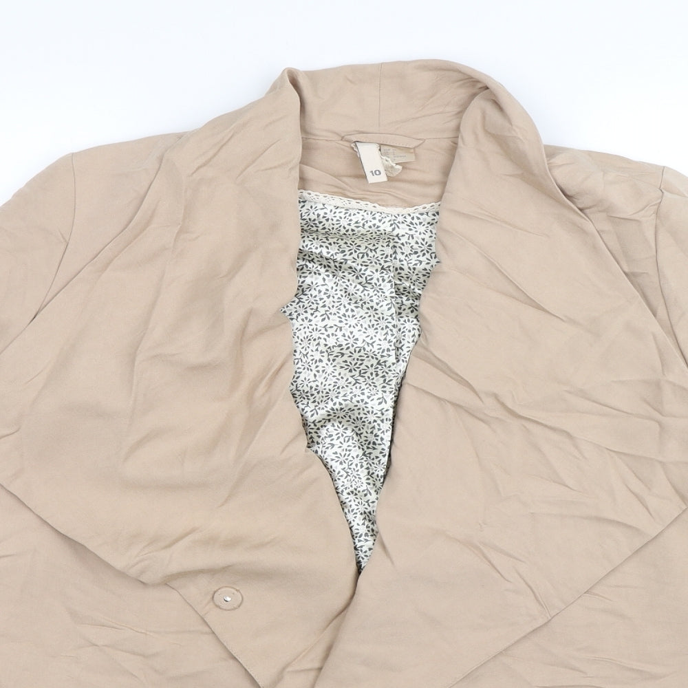 Divided Womens Beige   Jacket  Size 10