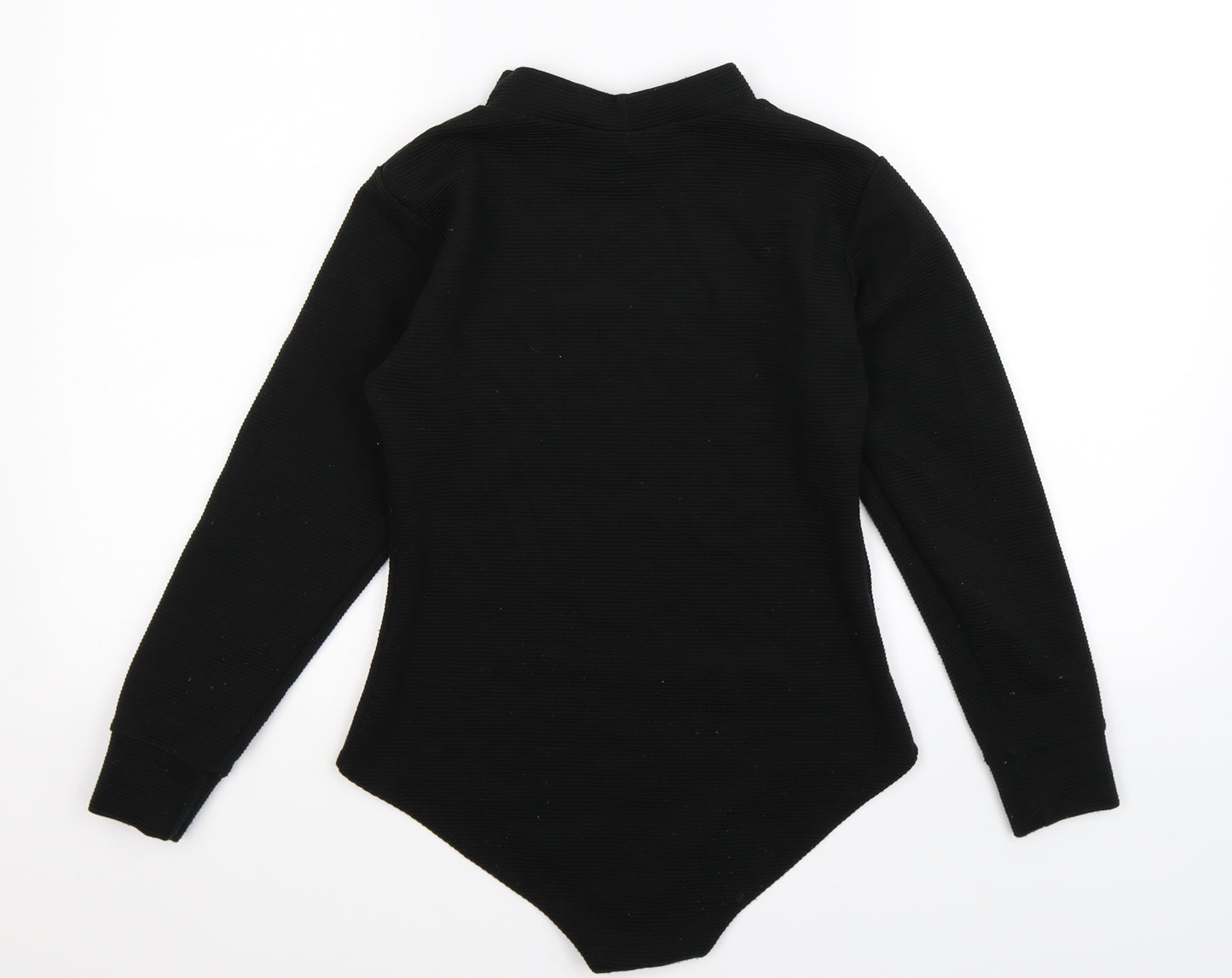 Simone Hooper Womens Black   Bodysuit One-Piece Size M