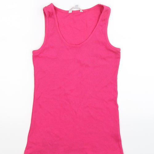 Red Herring Womens Pink   Basic Tank Size 12