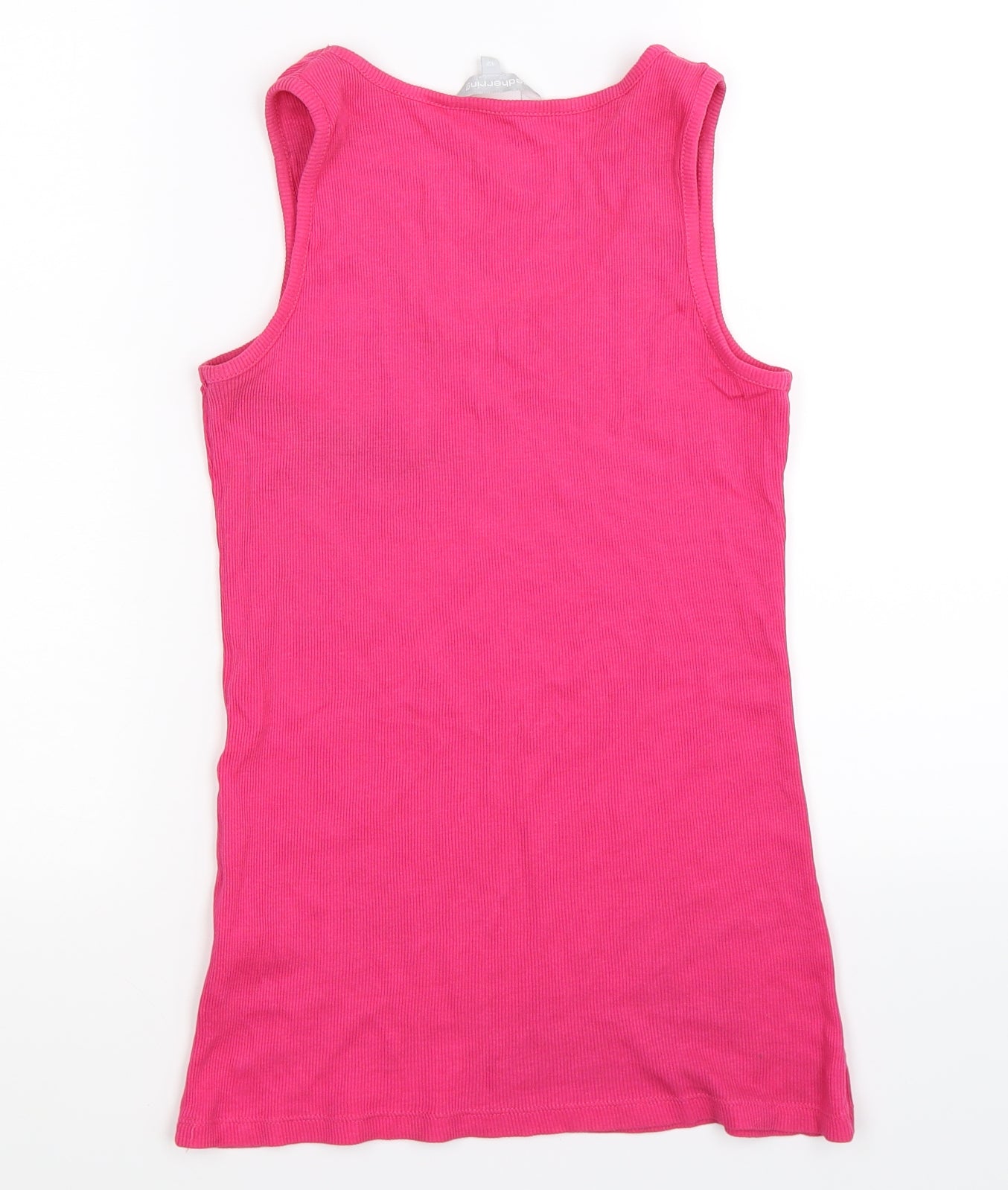 Red Herring Womens Pink   Basic Tank Size 12