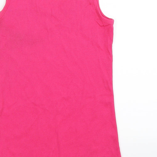 Red Herring Womens Pink   Basic Tank Size 12