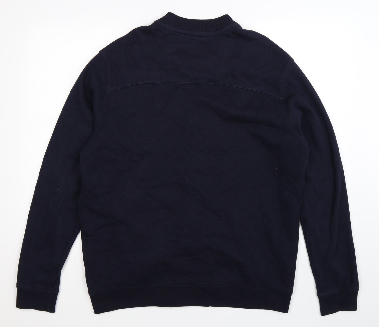 Marks and Spencer Mens Blue  Jersey Jacket  Size L