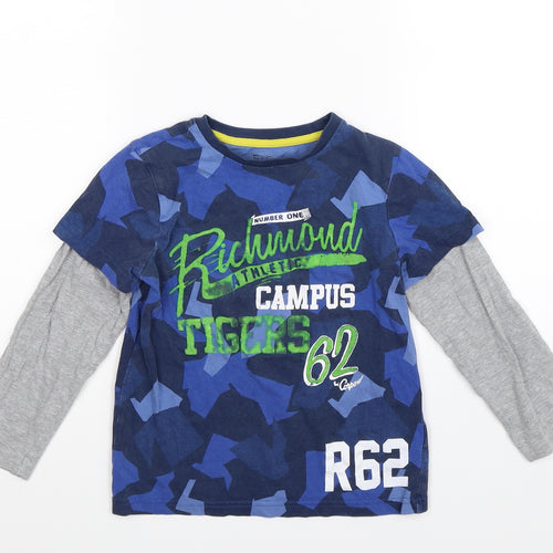 F&F Boys Multicoloured   Basic T-Shirt Size 6-7 Years
