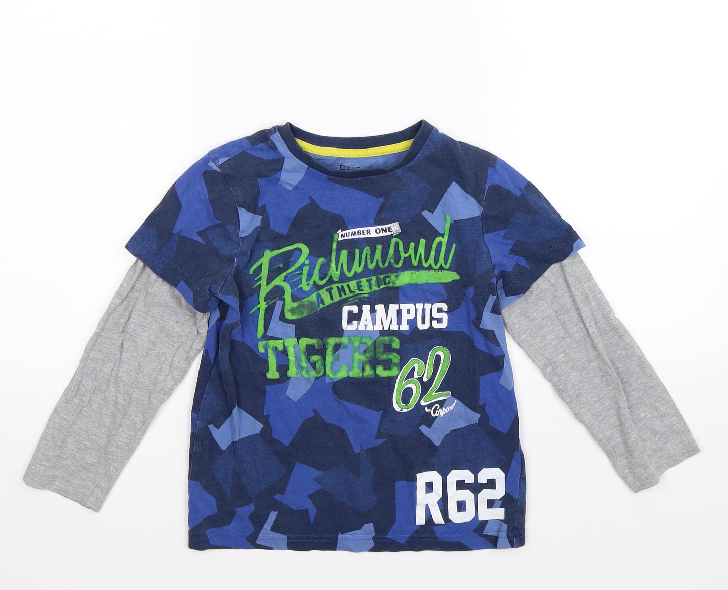 F&F Boys Multicoloured   Basic T-Shirt Size 6-7 Years