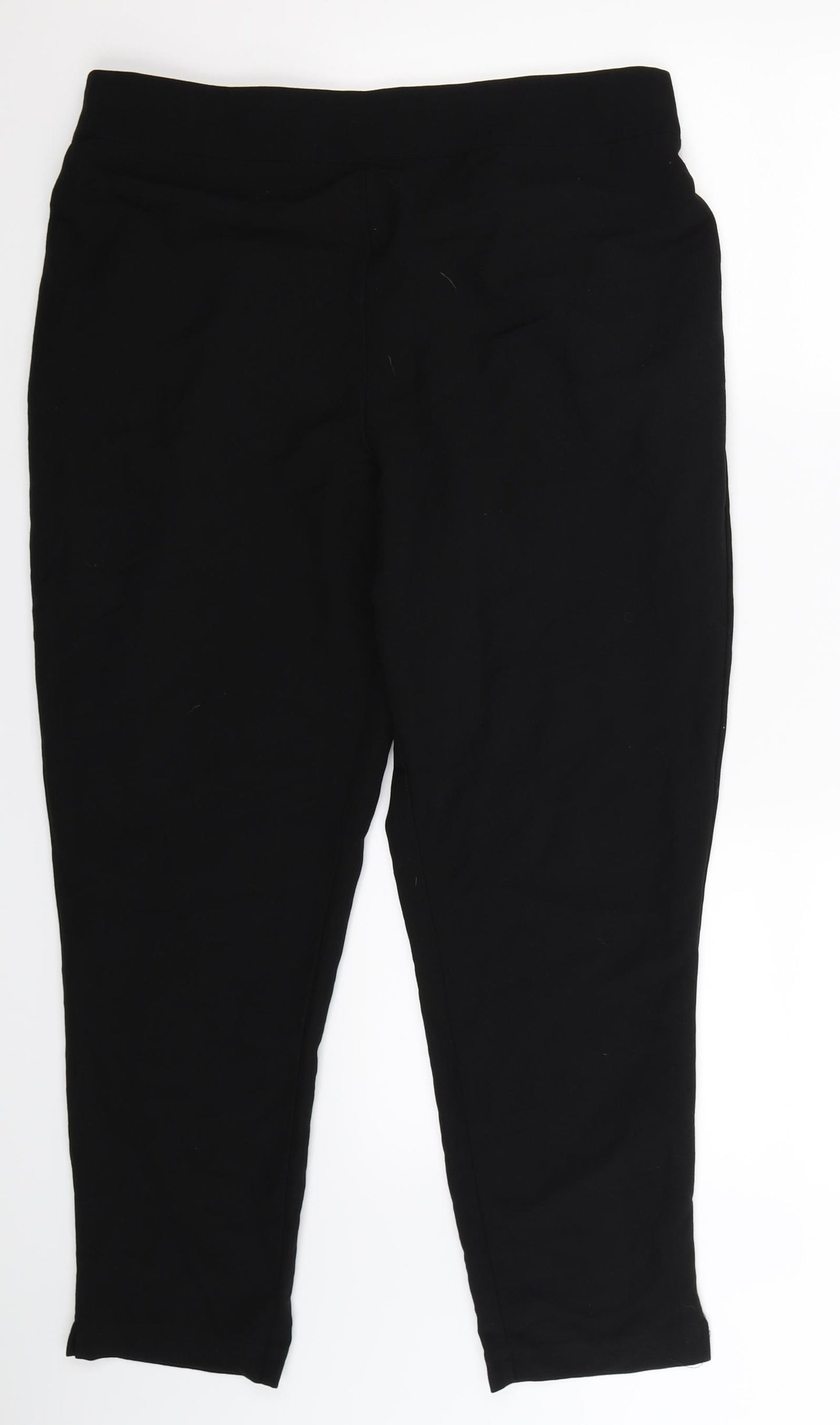 Yours Womens Black   Trousers  Size 16 L27 in