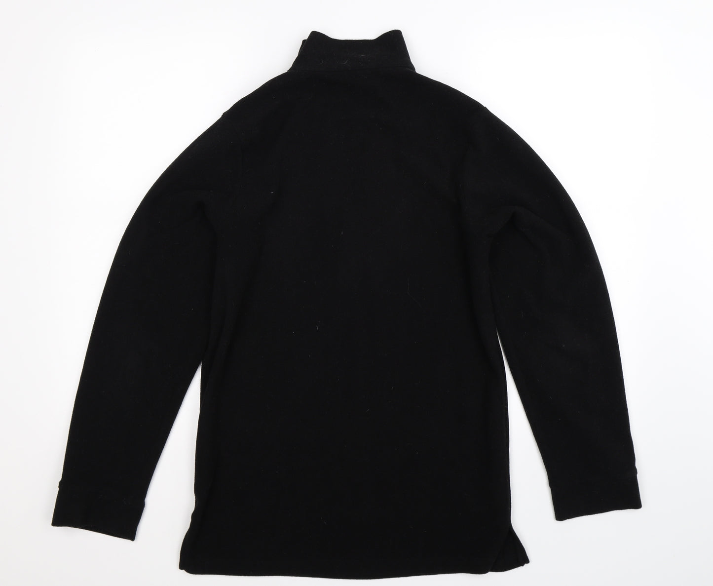 Preworn Mens Black  Fleece Jacket  Size S
