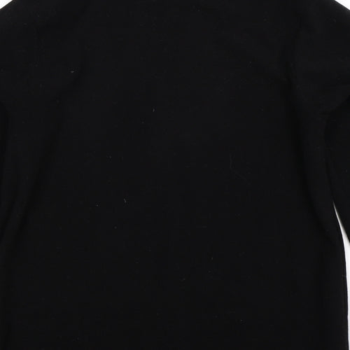 Preworn Mens Black  Fleece Jacket  Size S