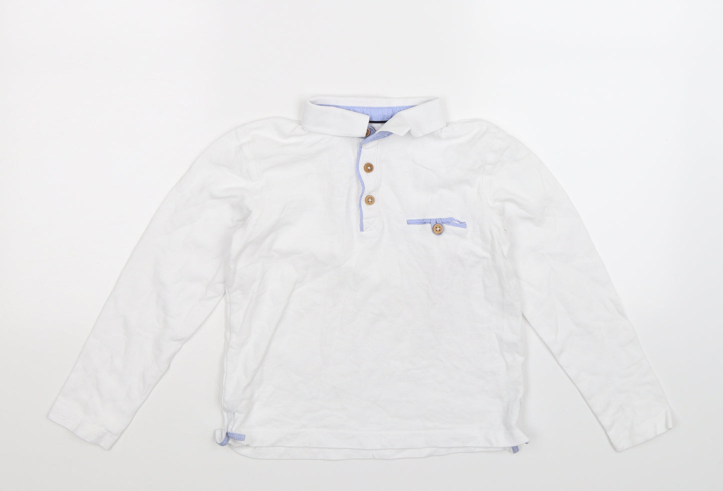 Lincoln Boys White   Basic Polo Size 9 Years