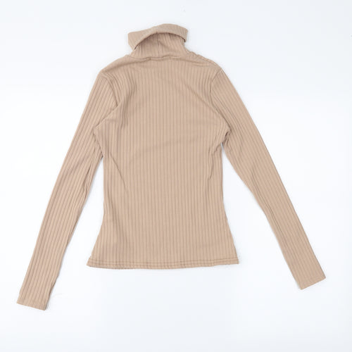 Nasty Gal Womens Brown   Basic Blouse Size 4