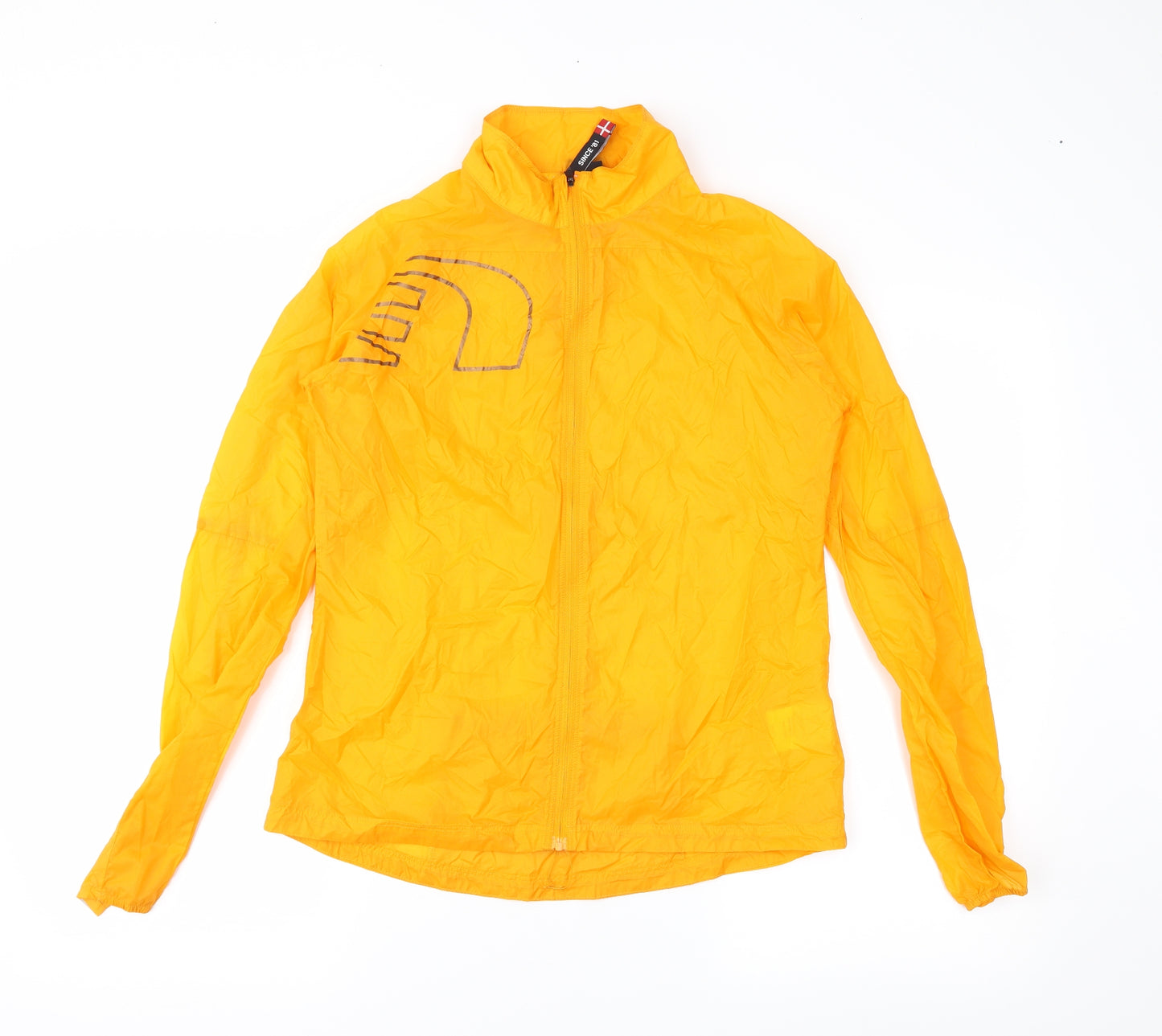 newline Mens Orange   Rain Coat Coat Size S  - active wear