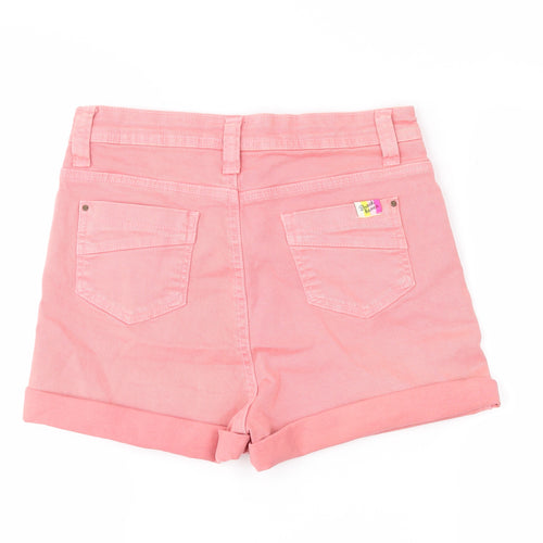 Brook Haven Womens Pink   Mom Shorts Size 8