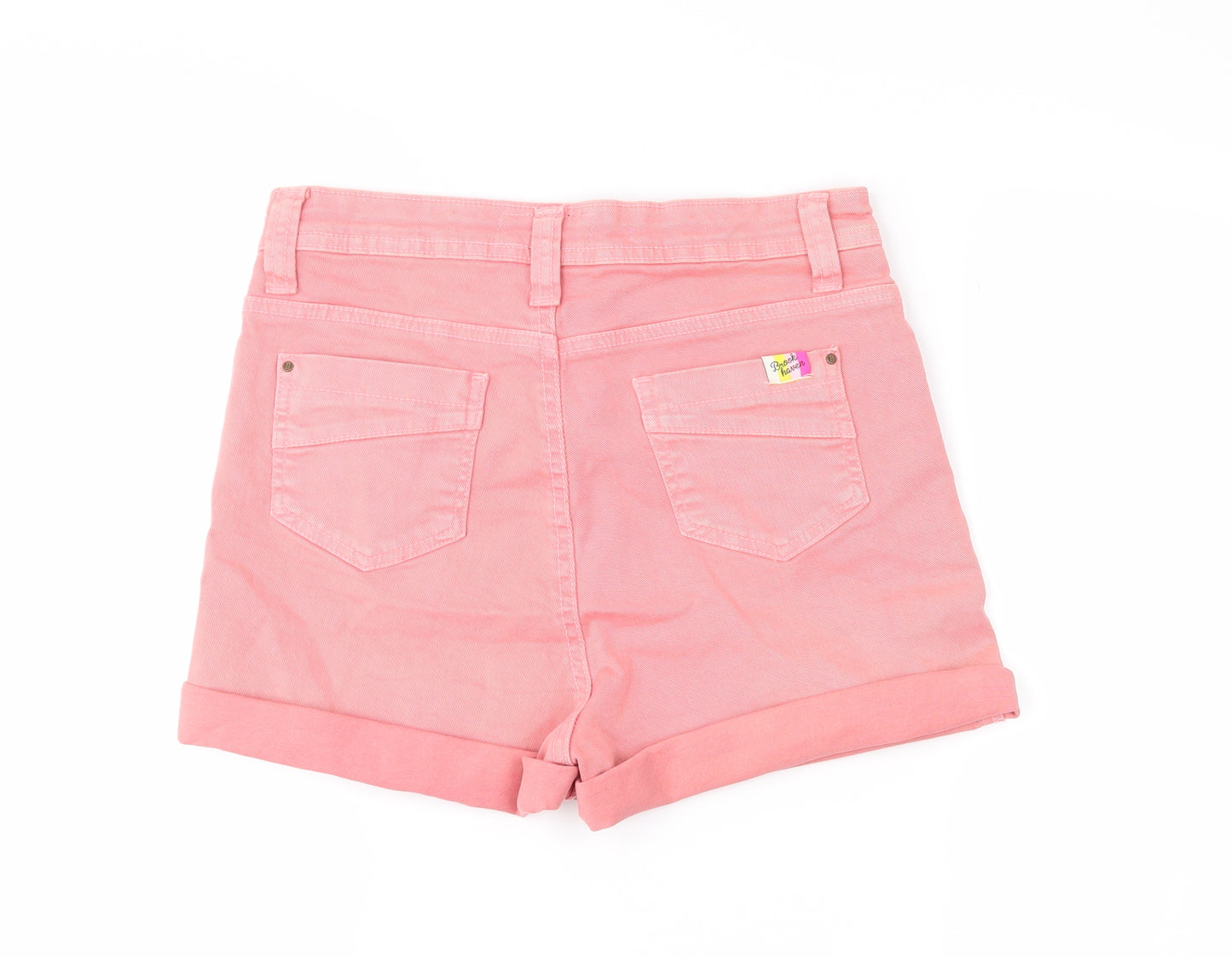 Brook Haven Womens Pink   Mom Shorts Size 8