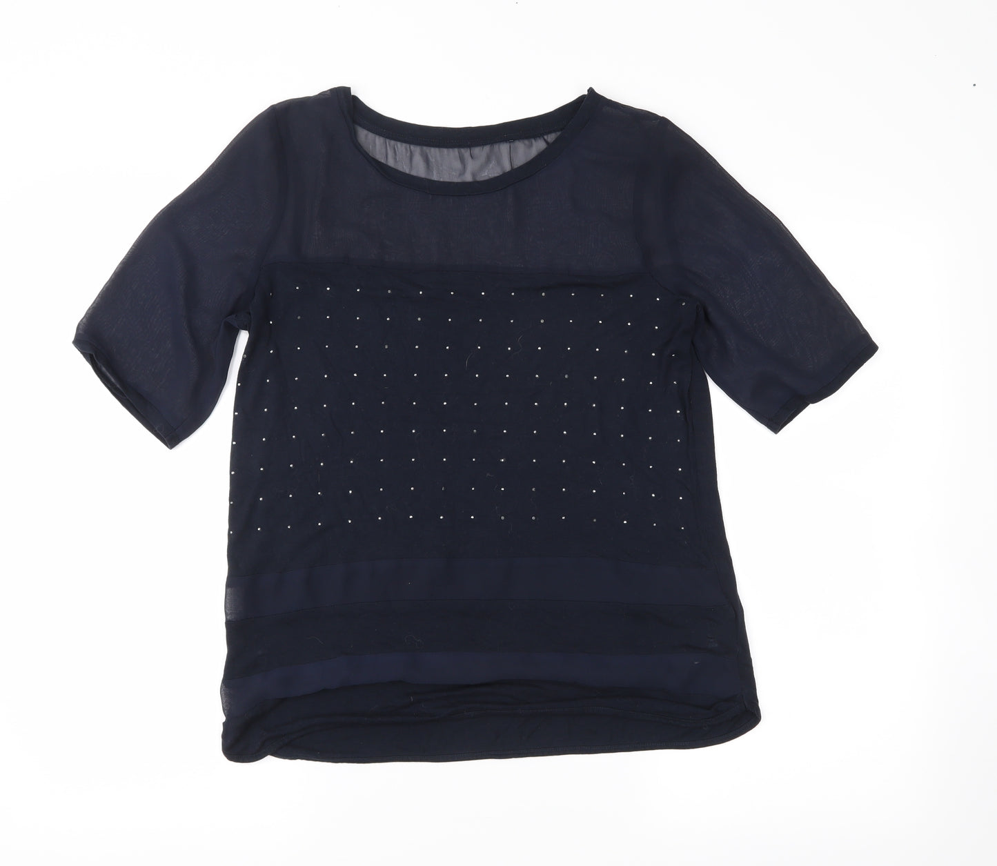 NEXT Womens Blue   Basic Blouse Size 10