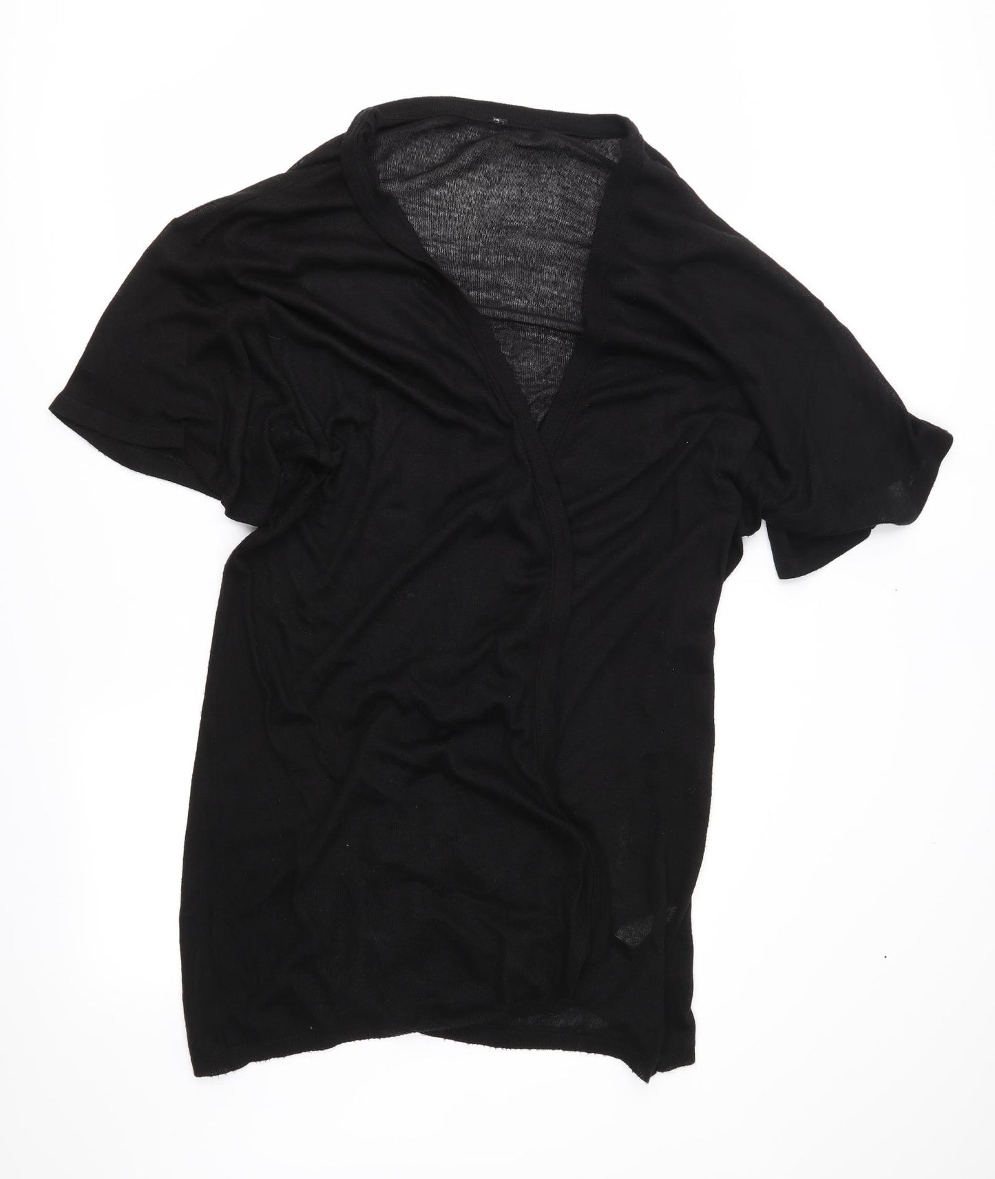 Preworn Womens Black   Cardigan Jumper Size 30