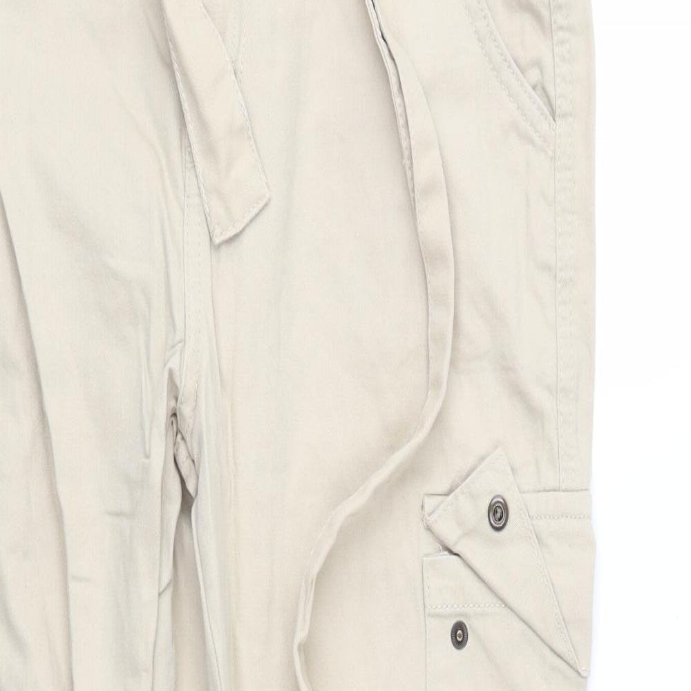 newlook Womens Brown   Cargo Trousers Size 8 L27 in