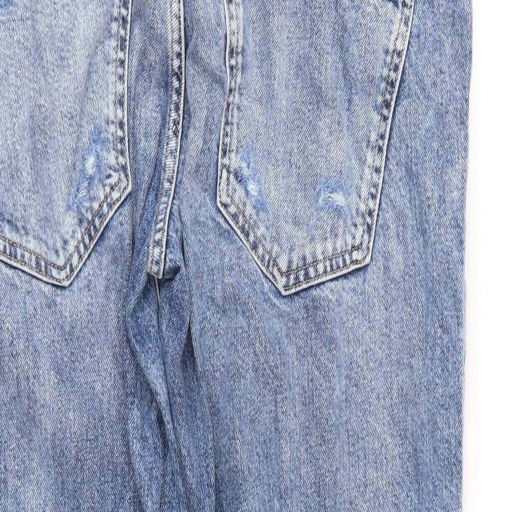 River Island Womens Blue   Mom Jeans Size 12 L27 in