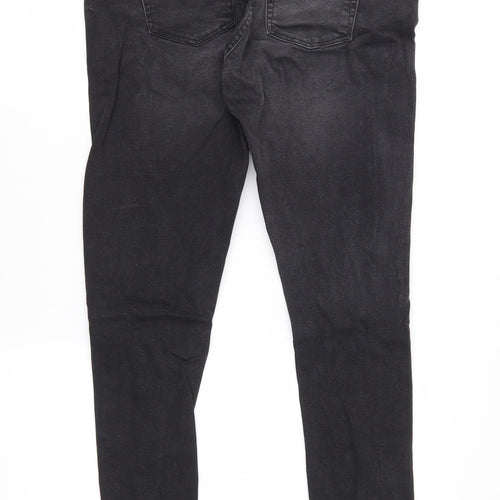 DenimCo Womens Black   Skinny Jeans Size 12 L27 in