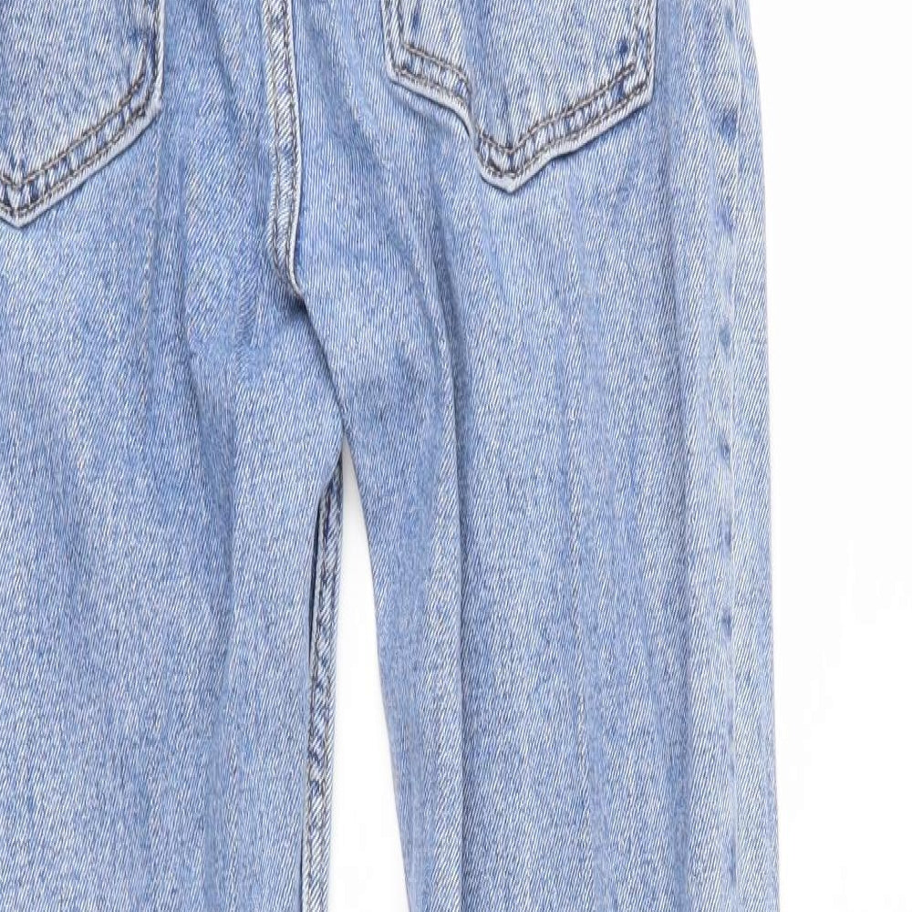 DenimCo Womens Blue   Straight Jeans Size 10 L25 in