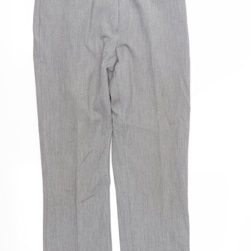 Jane Norman Womens Grey   Trousers  Size 10 L24.5 in