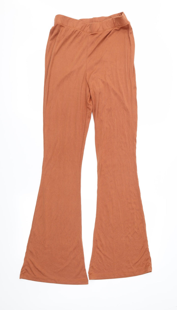 Topshop Womens Brown Sweatpants Trousers Size 10 L32 in