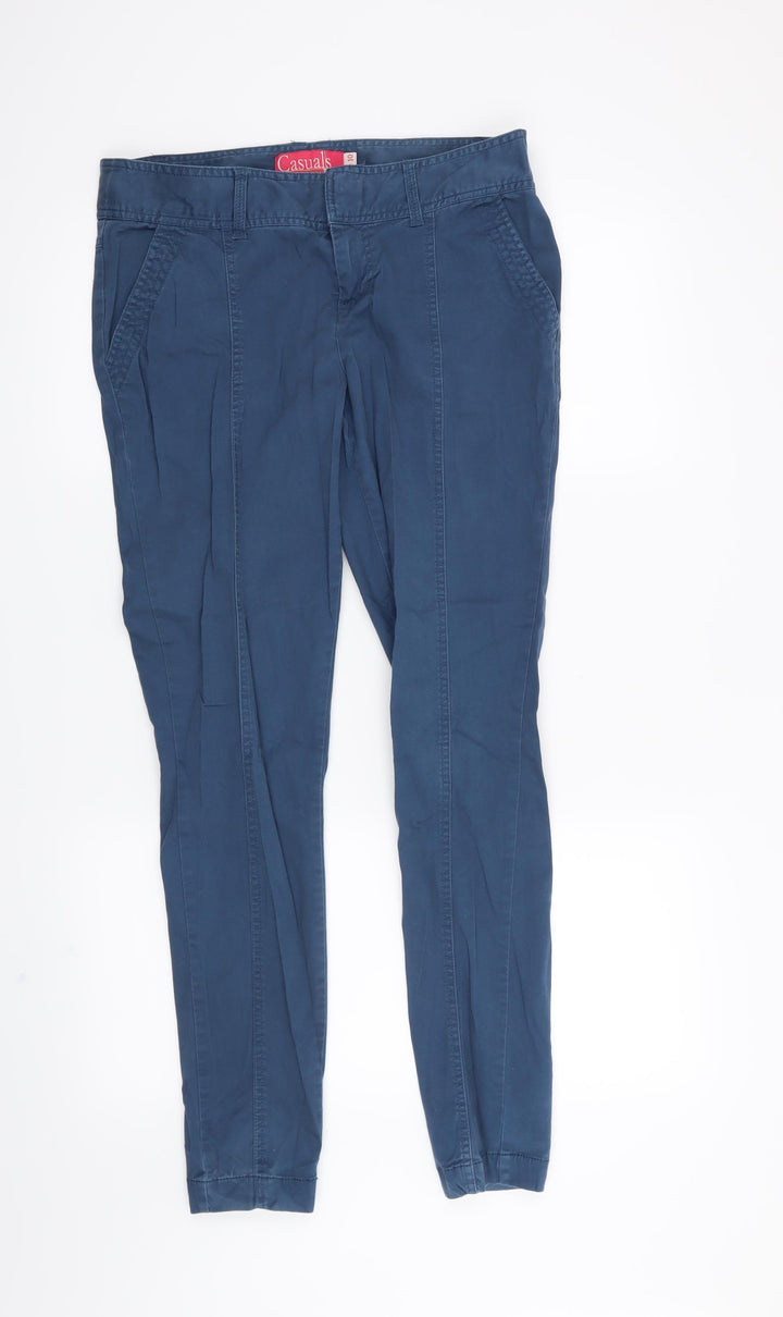 Casuals Womens Blue   Straight Jeans Size 10 L29 in