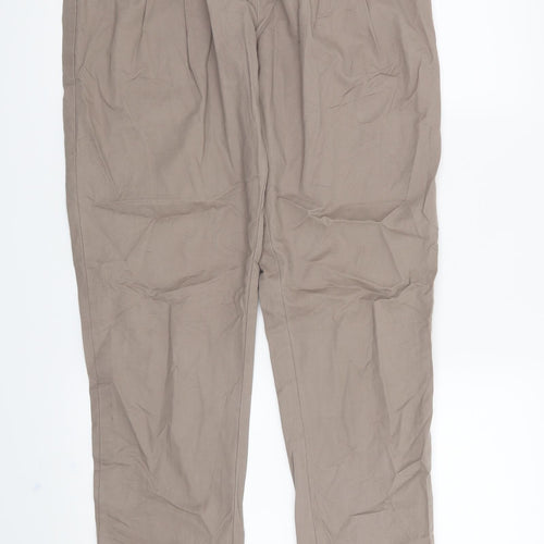 Hallhuber Womens Beige   Chino Trousers Size 10 L29 in