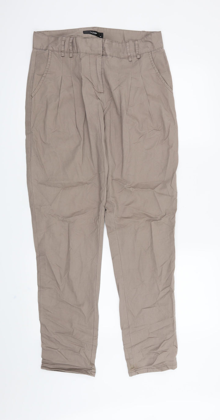Hallhuber Womens Beige   Chino Trousers Size 10 L29 in