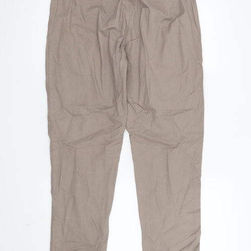 Hallhuber Womens Beige   Chino Trousers Size 10 L29 in