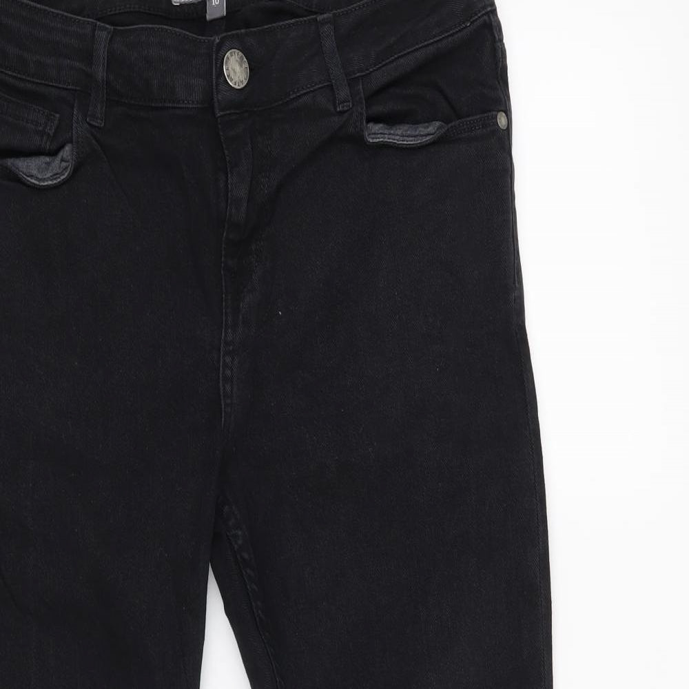 Fat Face Womens Black   Cropped Jeans Size 10 L23 in