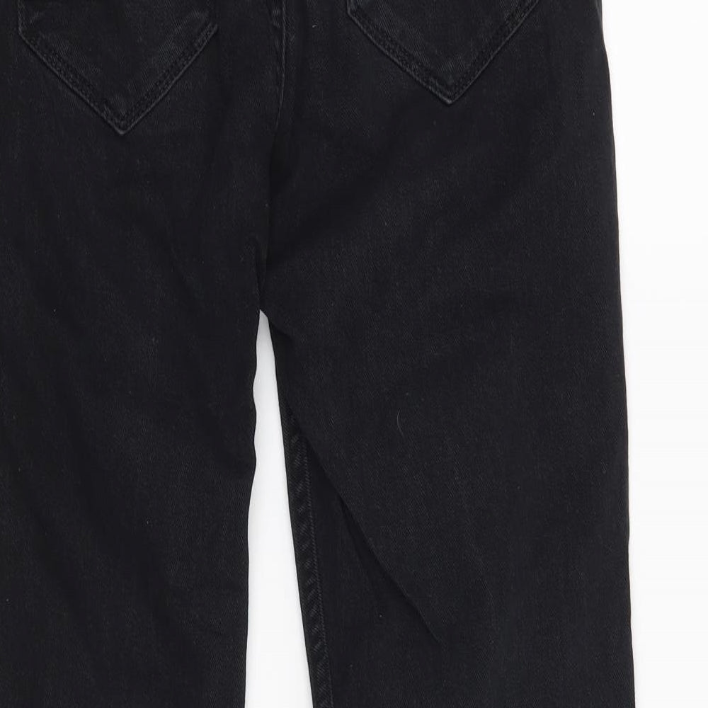 Fat Face Womens Black   Cropped Jeans Size 10 L23 in