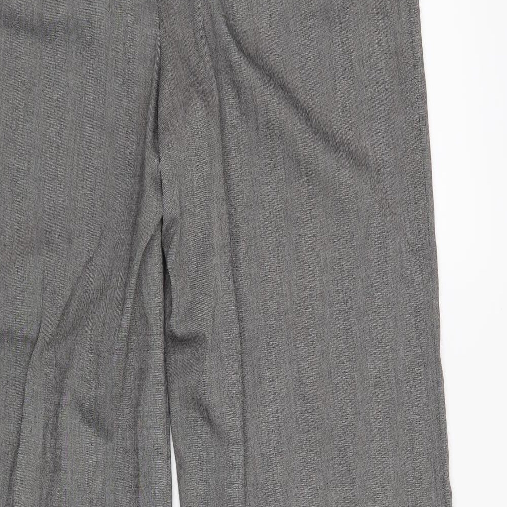 New Look Womens Grey   Trousers  Size 12 L29 in