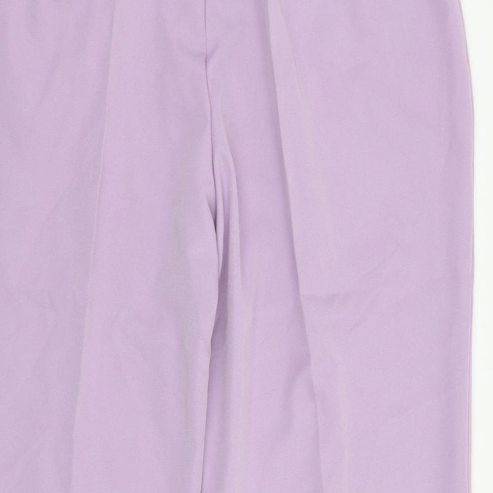 Afibel Womens Purple   Trousers  Size 20 L27 in