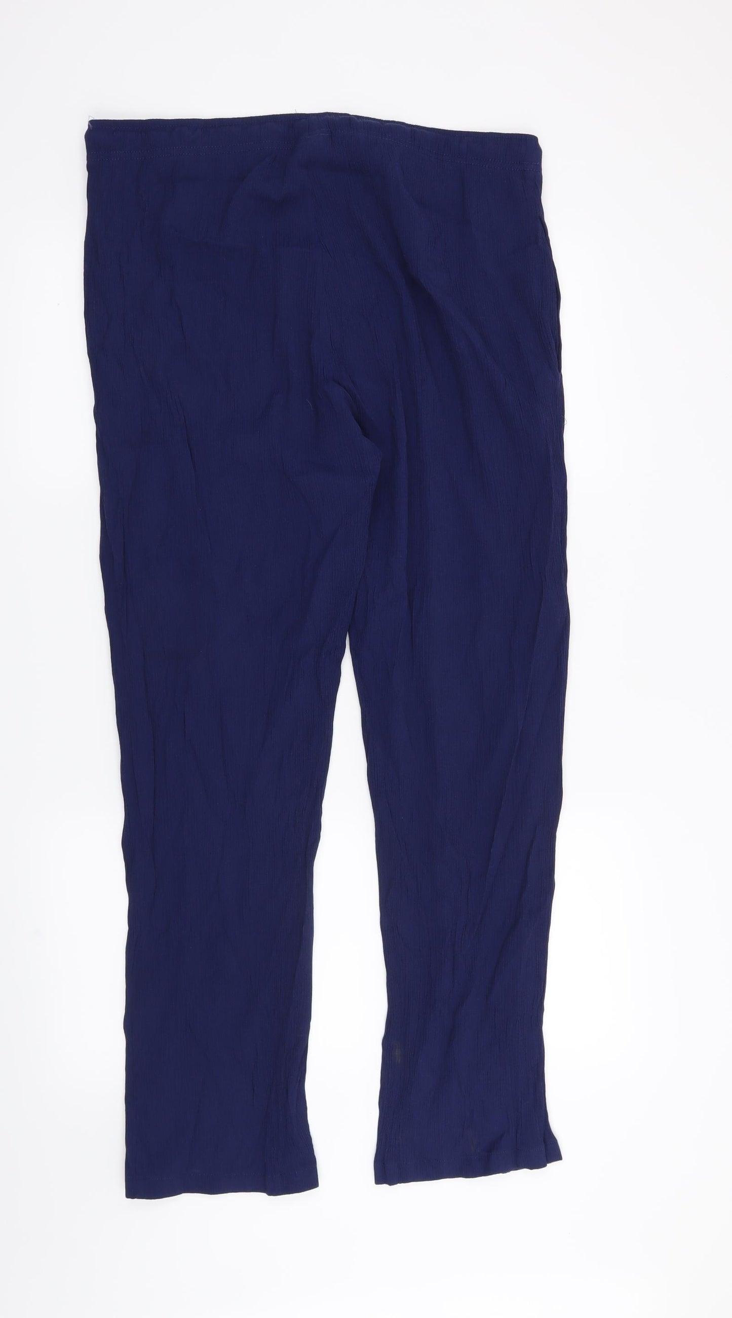 Damart Womens Blue   Trousers  Size 20 L27 in