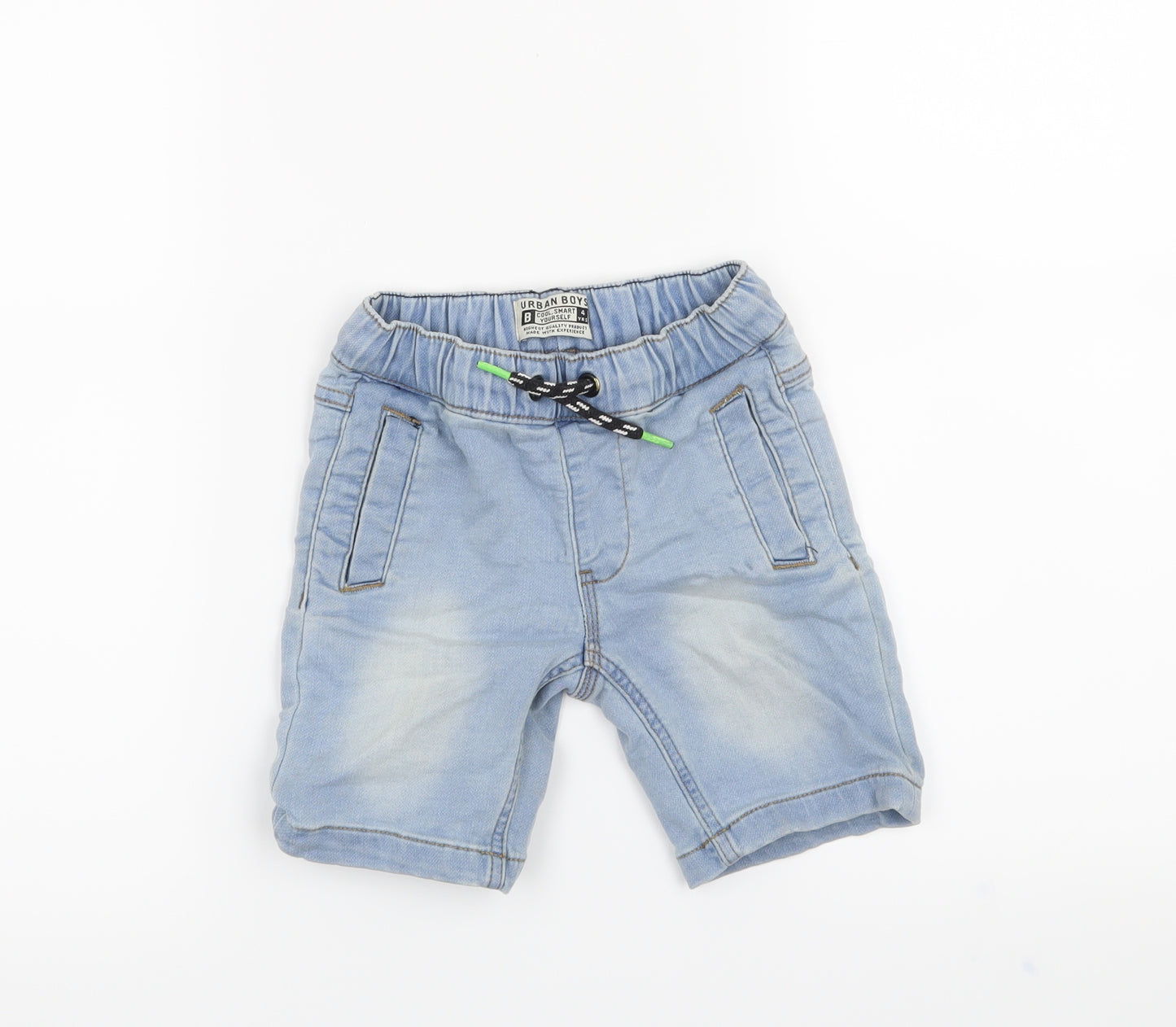 Urban Boys Boys Blue   Chino Shorts Size 4 Years