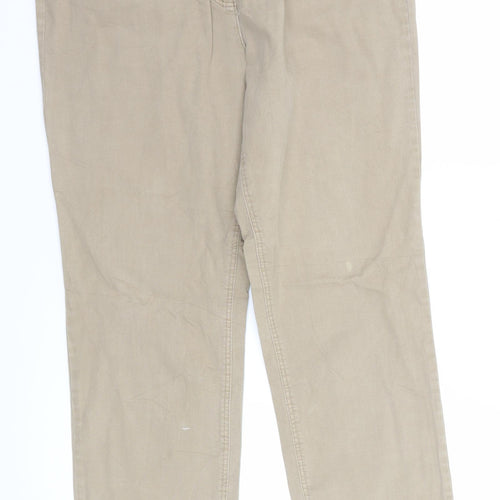 we love georgio pants Womens Brown  Denim Straight Jeans Size 34 in L28 in
