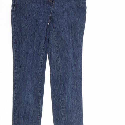 Up Fashion Womens Blue  Denim Skinny Jeans Size 27 L32 in