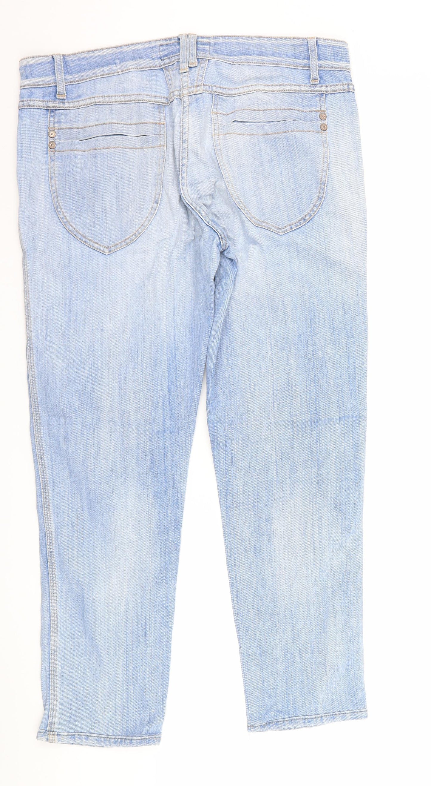 Closed Womens Blue  Denim Straight Jeans Size 34 in L27 in