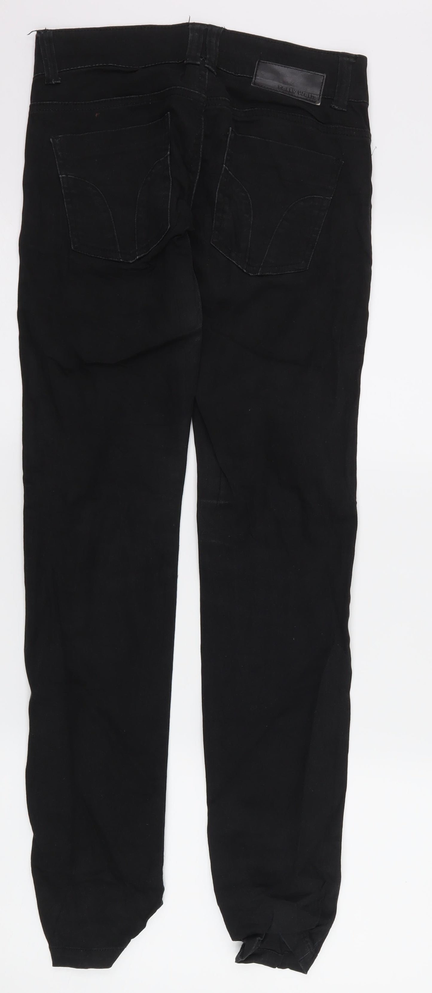 TALLY WEiJL Womens Black  Denim Skinny Jeans Size XS L30 in