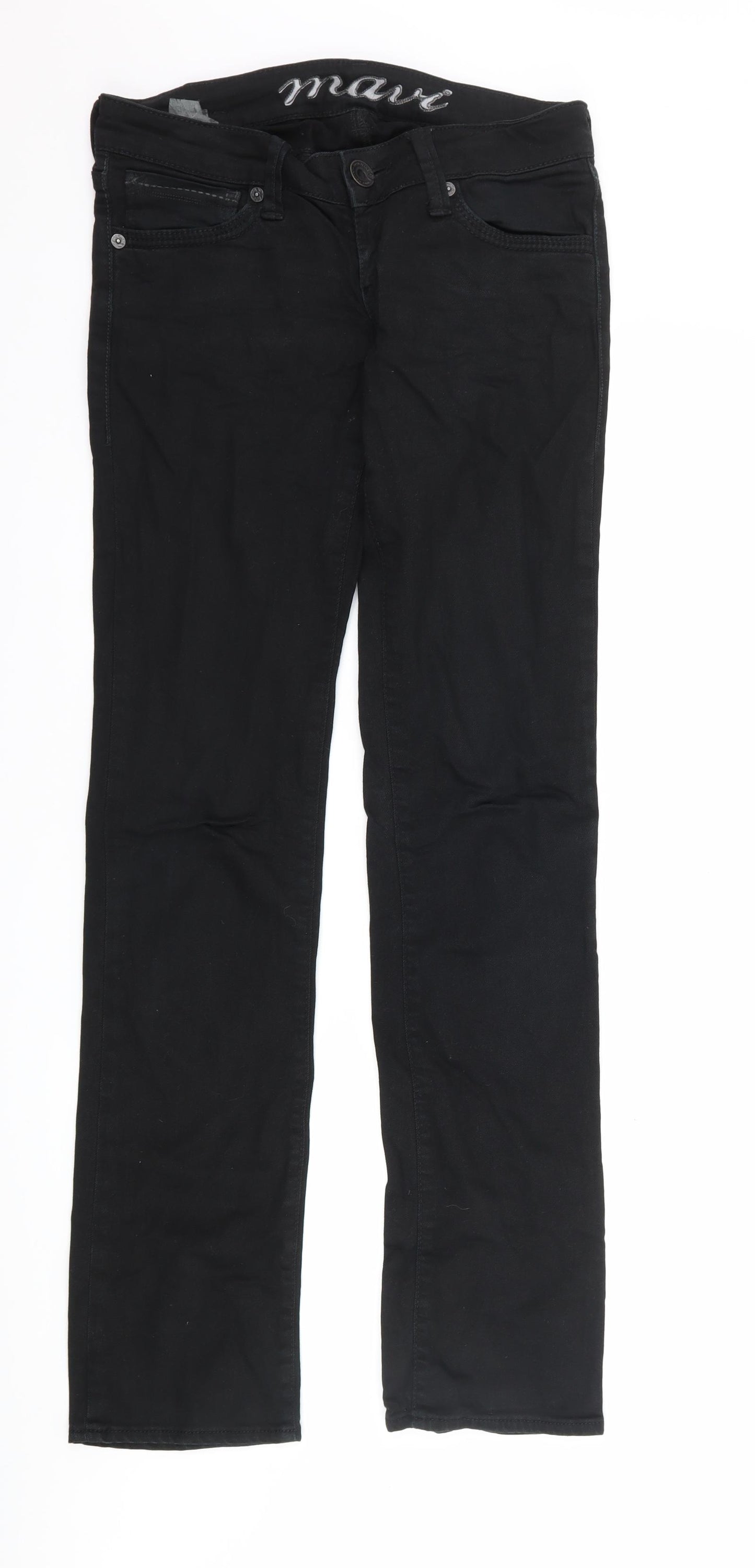 Mani Womens Black  Denim Skinny Jeans Size 26 in L34 in
