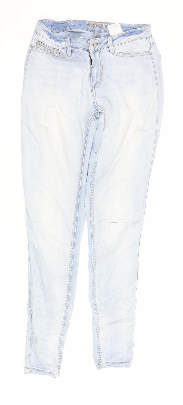 VERO MODA Womens Blue  Denim Skinny Jeans Size 30 in L32 in