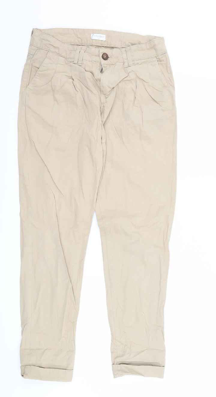 Sutherland Womens Brown   Chino Trousers Size 30 in L28 in
