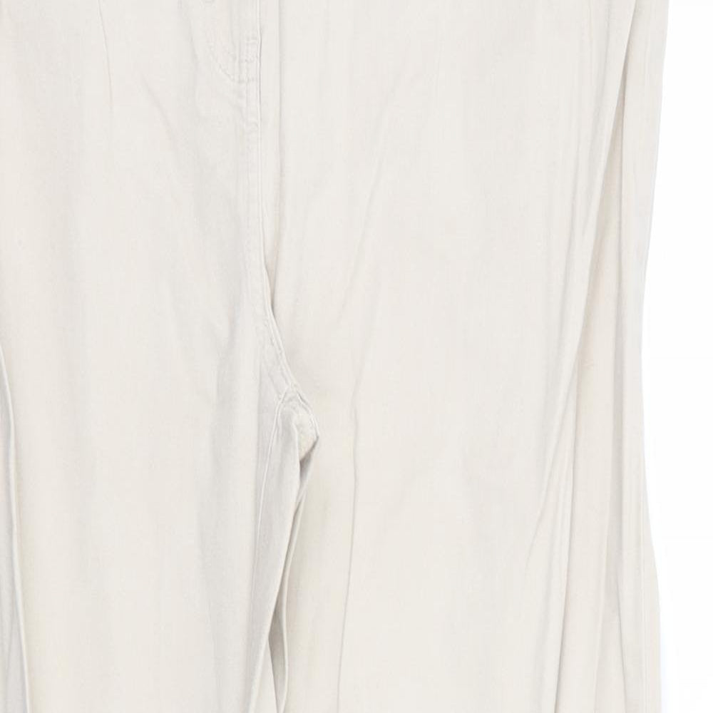 Damart Womens Beige   Trousers  Size 18 L29 in