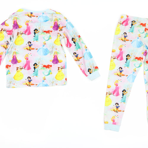 George Girls White   Top Pyjama Set Size 5-6 Years  - Disney Princess