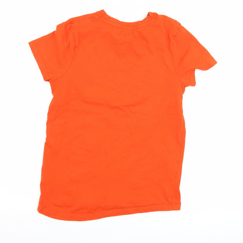 Very Boys Orange   Basic T-Shirt Size 11 Years  - graphic