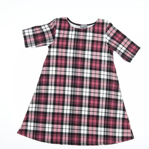 Apricot Womens Pink Check  A-Line  Size 10