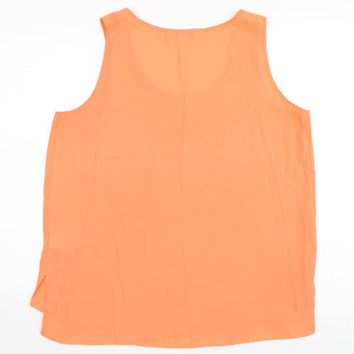 Papaya Womens Orange   Camisole T-Shirt Size 12