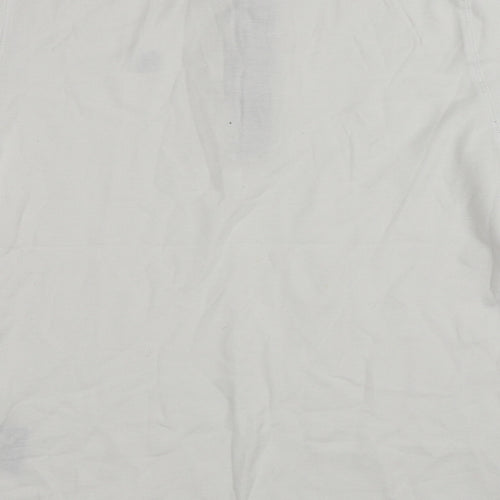 Duck and Cover Mens White    Polo Size M