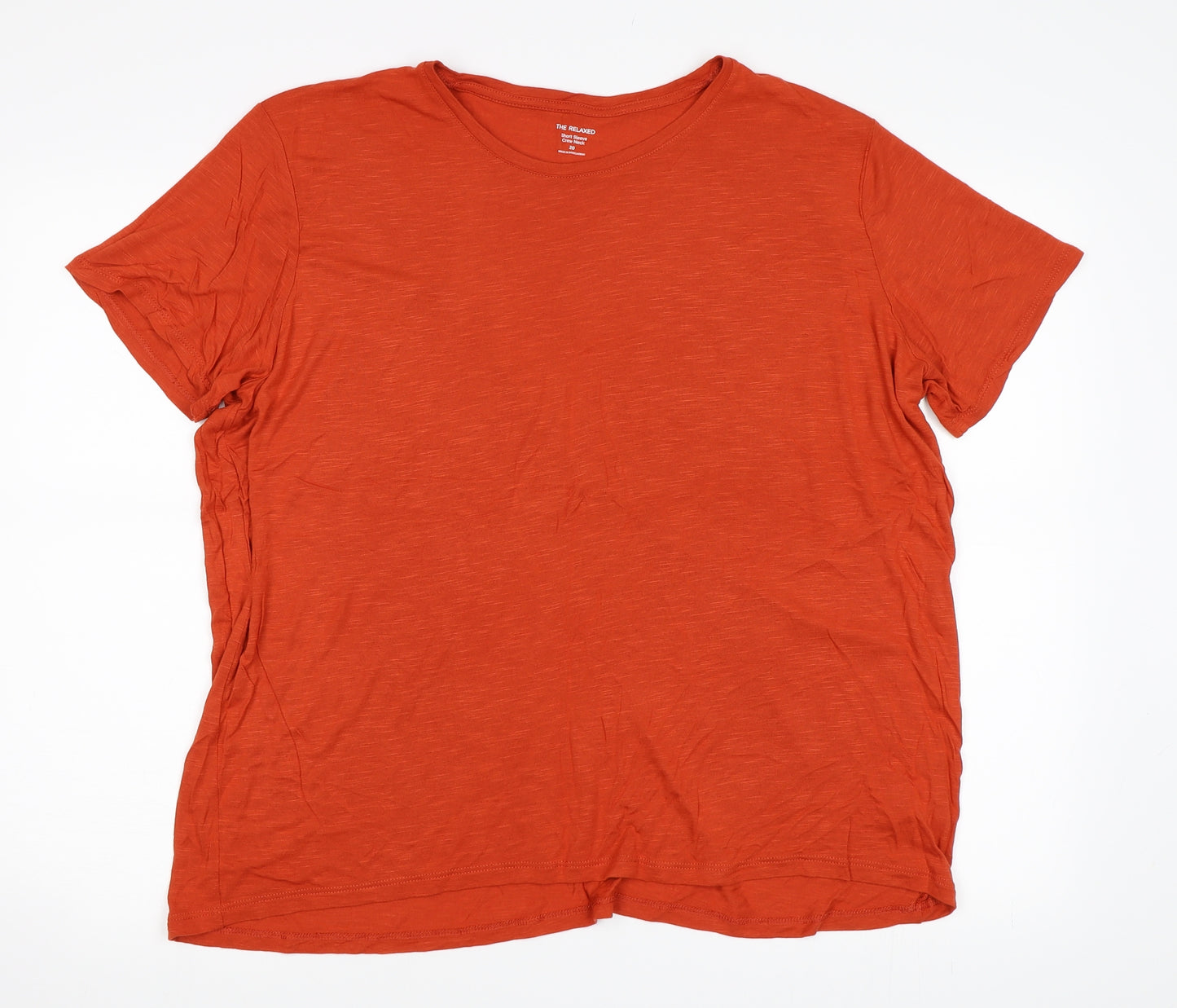 Marks and Spencer Womens Orange   Basic T-Shirt Size 20